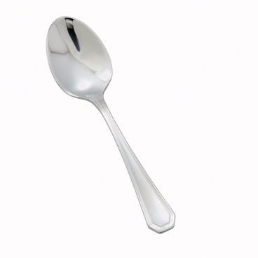 Winco 0035-09 4 3/8" Victoria Flatware Stainless Steel Demitasse Spoon