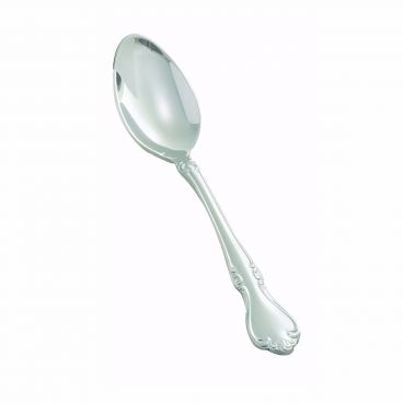 Winco 0039-09 4-5/8" Chantelle Flatware 18/8 Stainless Steel Demitasse Spoon