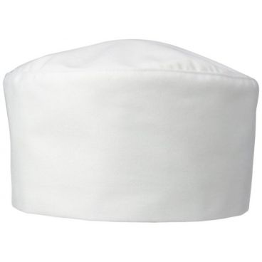 Uncommon Threads 0156C-2500 White Chef Beanie Hat - One Size