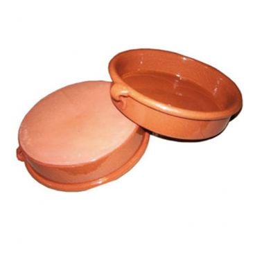 Matfer 052284 23 oz. Glazed Earthenware Dish Bowl