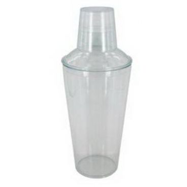 Spill Stop 103-92 Clear Plastic 28-Ounce 3-Piece Shaker Set