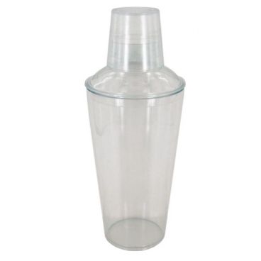 Spill Stop 103-93 Clear Plastic 16-Ounce 3-Piece Shaker Set