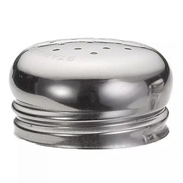 Tablecraft 154T Stainless Steel Salt and Pepper Shaker Top Only, (fits model numbers 154 & BH2)