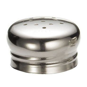 Tablecraft 156T Stainless Steel Salt and Pepper Shaker Top Only, (fits model number 156)