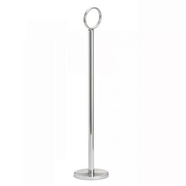 Tablecraft 1912 12" Chrome Plated Table Number Holder