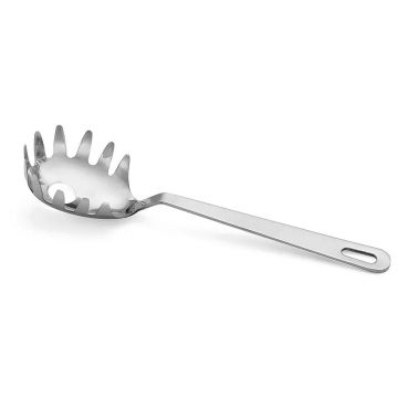Tablecraft 2068 Oval Bowl 11.5" Stainless Steel Pasta Grabber