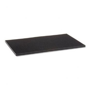 Vollrath 2331-01 Brown Thermoplastic Rubber Bar Service Mat