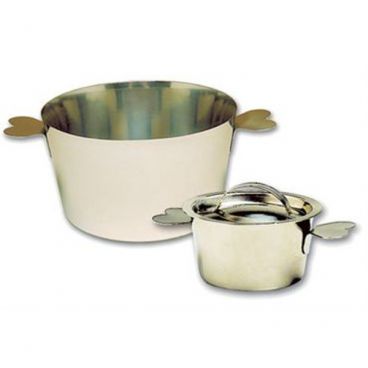 Matfer 341422 4" Stainless Steel Charlotte Mold without Lid