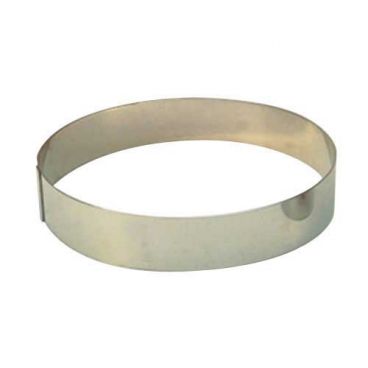 Matfer 371410 9 1/2" Stainless Steel Mousse Mold Ring
