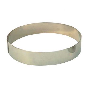 Matfer 371412 11 3/4" Stainless Steel Mousse Mold Ring