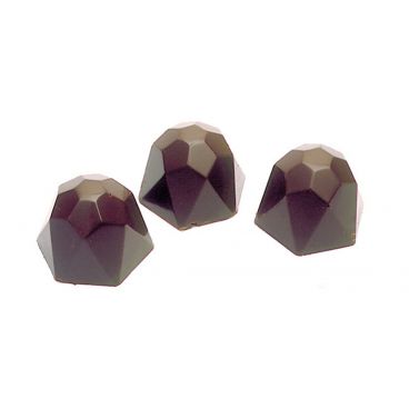 Matfer 380102 1 1/4" Polycarbonate Diamond Chocolate Mold