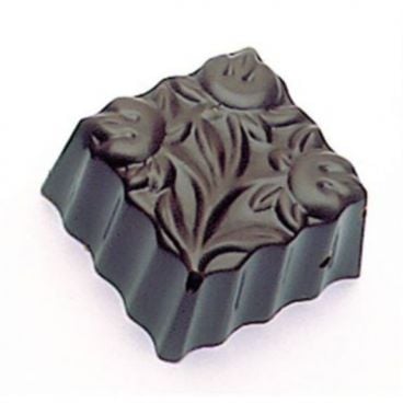 Matfer 380106 1" Flower Squares Chocolate Mold