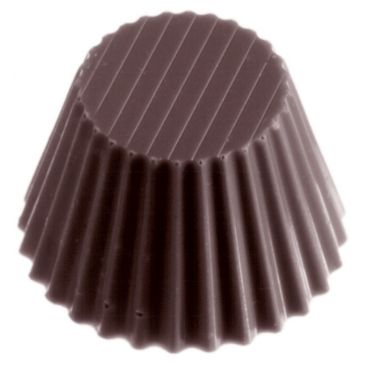 Matfer 380141 1 1/4" Fluted Cup Chocolate Mold