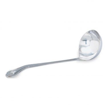 Vollrath 46942 Embossed 2 oz 9" Stainless Steel Cater Serving Ladle