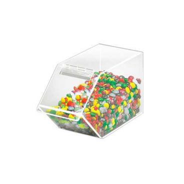 Cal-Mil 492 4 1/2" x 11" x 5 1/2" Classic Stackable Acrylic Topping Bin