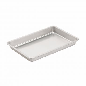 Vollrath 5228 Wear-Ever 1/8 Size 6 1/2" x 9 1/2" Heavy Duty Aluminum Sheet Pan With Natural Finish