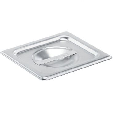 Vollrath 75160 Stainless Steel 1/6 Size Super Pan V Solid Cover