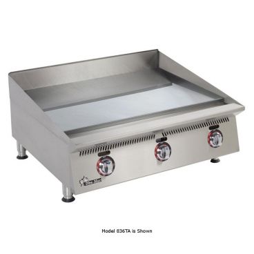 Star 860TA_NAT Ultra Max 60" Countertop Natural Gas Griddle with Snap Action Controls - 150,000 BTU