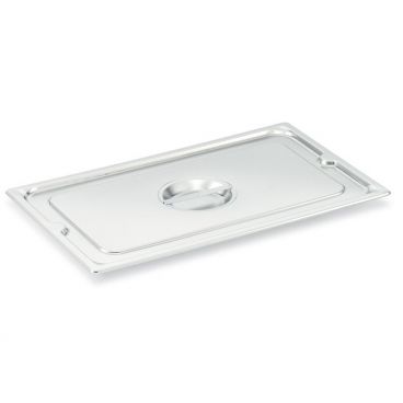 Vollrath 93200 Stainless Steel Half Size Super Pan 3 Solid Cover