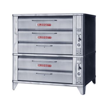 Blodgett 981-961_LP 60” Wide Liquid Propane Double-Deck Bakery Oven - 87,000 BTU