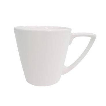 CAC SHER-35 3.5 oz. Porcelain Sheer Cup/Bone White