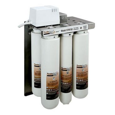 3M STM150 ScaleGard Plus 2 Reverse Osmosis Water Filter System for Steam Equipment - 150 GPD