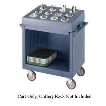 Cambro TDC2029401 Slate Blue Polyethylene Tray and Dish Cart Only