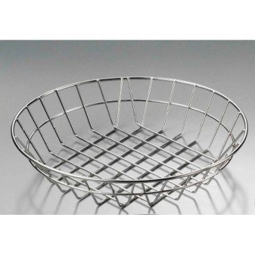 American Metalcraft WISS10 Stainless Steel 10" Round Wire Basket