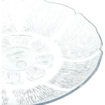 Carlisle 6954-807 Clear Polycarbonate Petal Mist Plate - 7-1/2"
