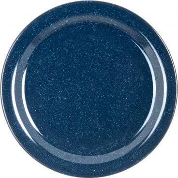 Carlisle 4350135 Cafe Blue Melamine Dallas Ware Plate 48/Case - 9" Diameter