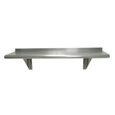 Advance Tabco WS-15-96 15" x 96" Wall Shelf - Stainless Steel
