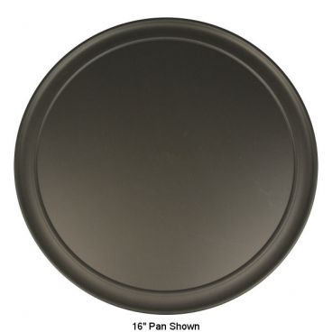 American Metalcraft HCTP10 Hard Coat Anodized Aluminum 10" Outside Diameter Solid Wide Rim Pizza Pan