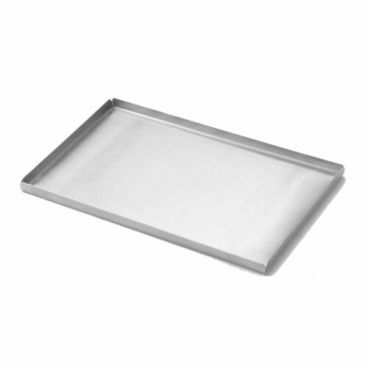 American Metalcraft ST10 10" x 4 1/2" Satin Finish Stainless Steel Serving Tray