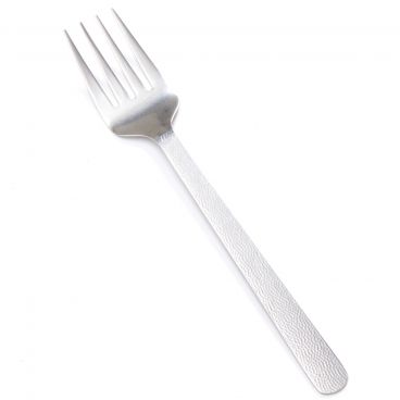 American Metalcraft SVHF 13" Hammered Stainless Steel Vintage Cold Meat Fork