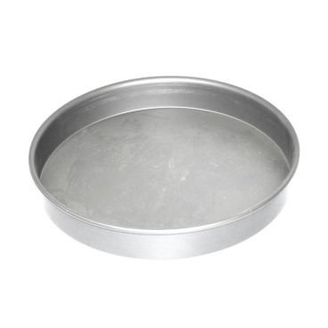American Metalcraft T80091.5 9" x 1-1/2" Straight Sided Tin Plated Deep Dish Pizza Pan