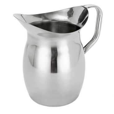 American Metalcraft WP68 68 oz. Stainless Steel Mirror Finish Bell Pitcher