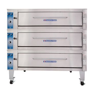 Bakers Pride ER-3-12-5736 74" Triple Deck Electric Roast / Bake Oven, 208v/60/3ph