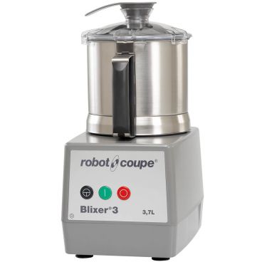 Robot Coupe Blixer 3 Single Speed Food Processor with 3.5 qt. Stainless Steel Bowl - 120V