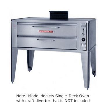 Blodgett 911-SINGLE_LP 51” Wide Liquid Propane Single-Deck Bakery Oven - 20,000 BTU