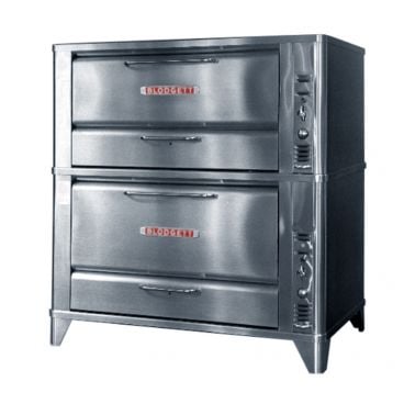 Blodgett 951-966_LP 60” Wide Liquid Propane Double-Deck Bakery Oven - 88,000 BTU