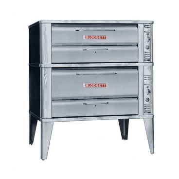 Blodgett 961-951_LP 60” Wide Liquid Propane Double-Deck Bakery Oven - 75,000 BTU
