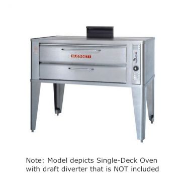Blodgett 961-SINGLE_NAT 60” Wide Natural Gas Single-Deck Bakery Oven - 37,000 BTU