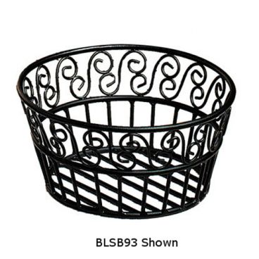 American Metalcraft BLSG95 9" Diameter Ironworks Bread Basket