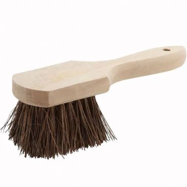Winco BRP-10 Pot Brush with 10" Wood Handle