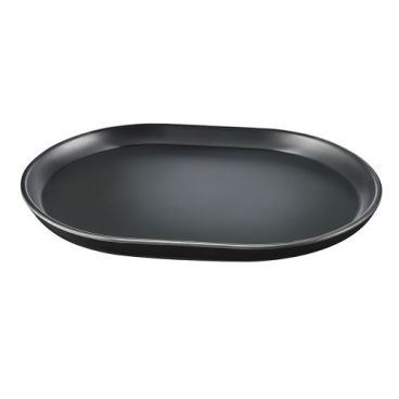 Cal-Mil 22018-13 Hudson Collection 1” x 14” x 11-1/4” Black Platter