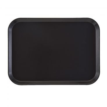 Cambro 2025116 Brazil Brown 20 3/4 Inch x 25 9/16 Inch Rectangular Low Profile Rim Fiberglass Camtray Cafeteria Serving Tray