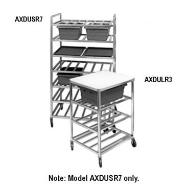 Channel Mfg AXDUSR7 7-Shelf EXTRA Heavy Duty Aluminum Universal Lug Rack