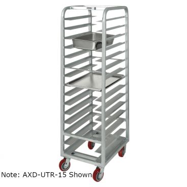 Channel Mfg AXD-UTR-5 5 Pan Heavy-Duty Aluminum Steam Table / Bun Pan Rack - Assembled