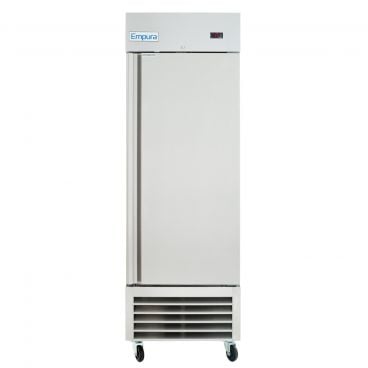 Empura E-KB27R 26.8" One-Section Stainless Steel Reach-In Refrigerator with 1 Full-Height Solid Door - 17.7 Cu Ft, 115 Volts
