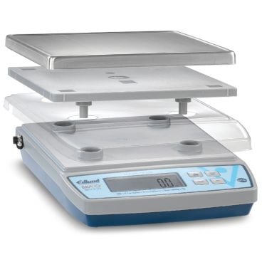 Edlund BRV-320 BRAVO 20 lb. Digital Portion Scale with ClearShield Protective Cover